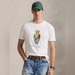 NWT Polo Ralph Lauren Classic Fit Polo Bear Jersey T-Shirt. Nevis, Size: 2XL